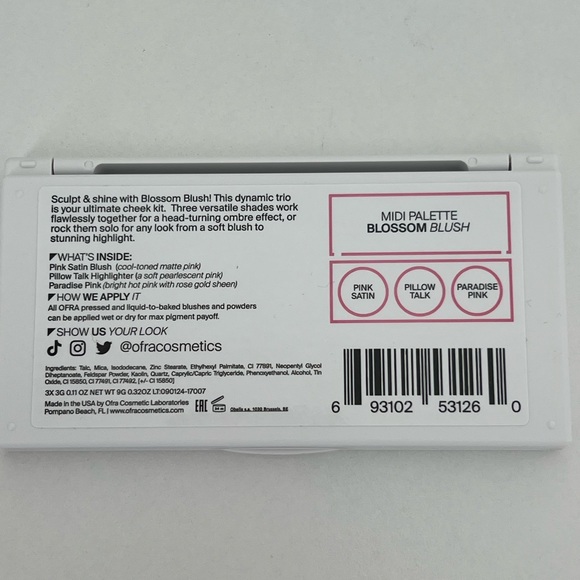 OFRA Midi Palette Blossom Blush - Radiant Pink - Picture 2 of 3